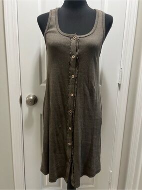 Heyson NWT Small Button-Up Sleeveless Dress